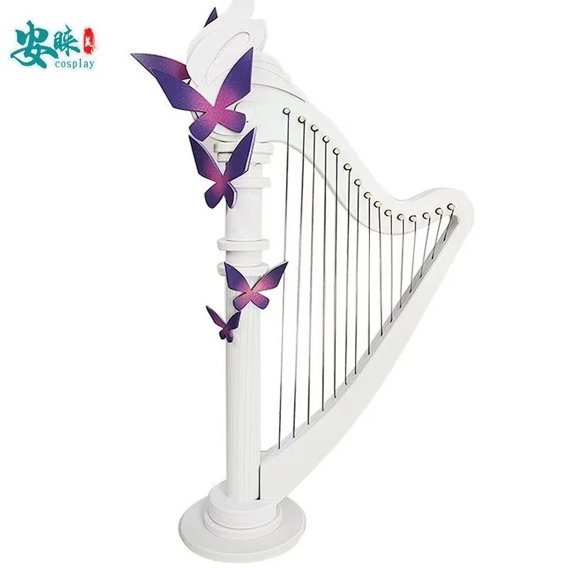 Castorice Cosplay Harp Props Concertversie Game Honkai Star Rail Kostuum prop Halloween Kerstfeest Accessoires