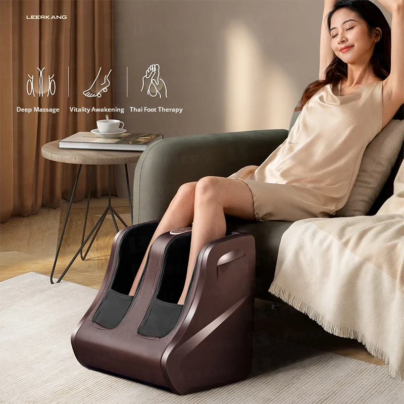 NEW Electric Calf Foot Massager Acupressure Air Compression Hot Rolling Leg Beauty Massage Suitable for European Size 47