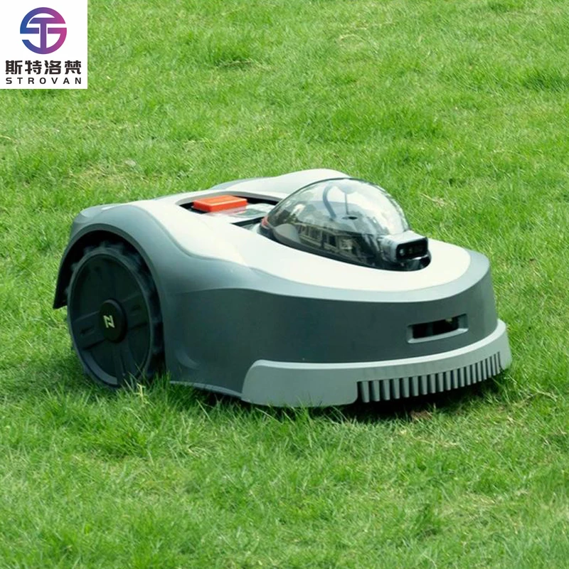 STLF高効率全自動芝刈り機 電動スチールロボット 携帯電話接続 DIYガーデン 庭園