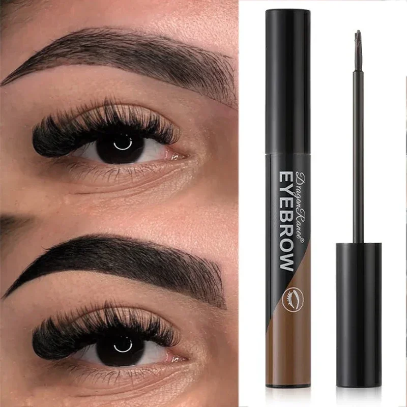 Strappare il Gel per sopracciglia Peel Off crema per sopracciglia semipermanente Waterproof Lasting Eye Brow Enhancers Gel liquido Natural Brow Tattoo