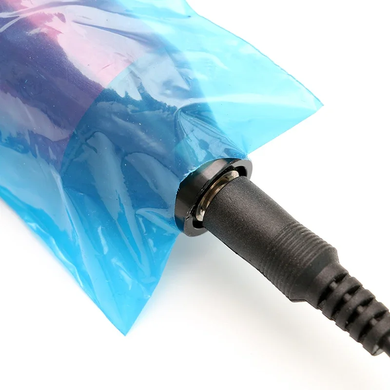 

Синие одноразовые чехлы-пакеты для тату-машинок и кабелей, 1 коробка, 200 шт.