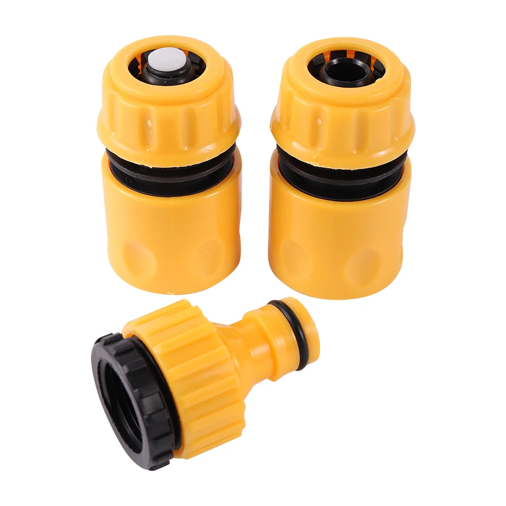 3Pcs/Kit Garden Water Quick Connector 1/2