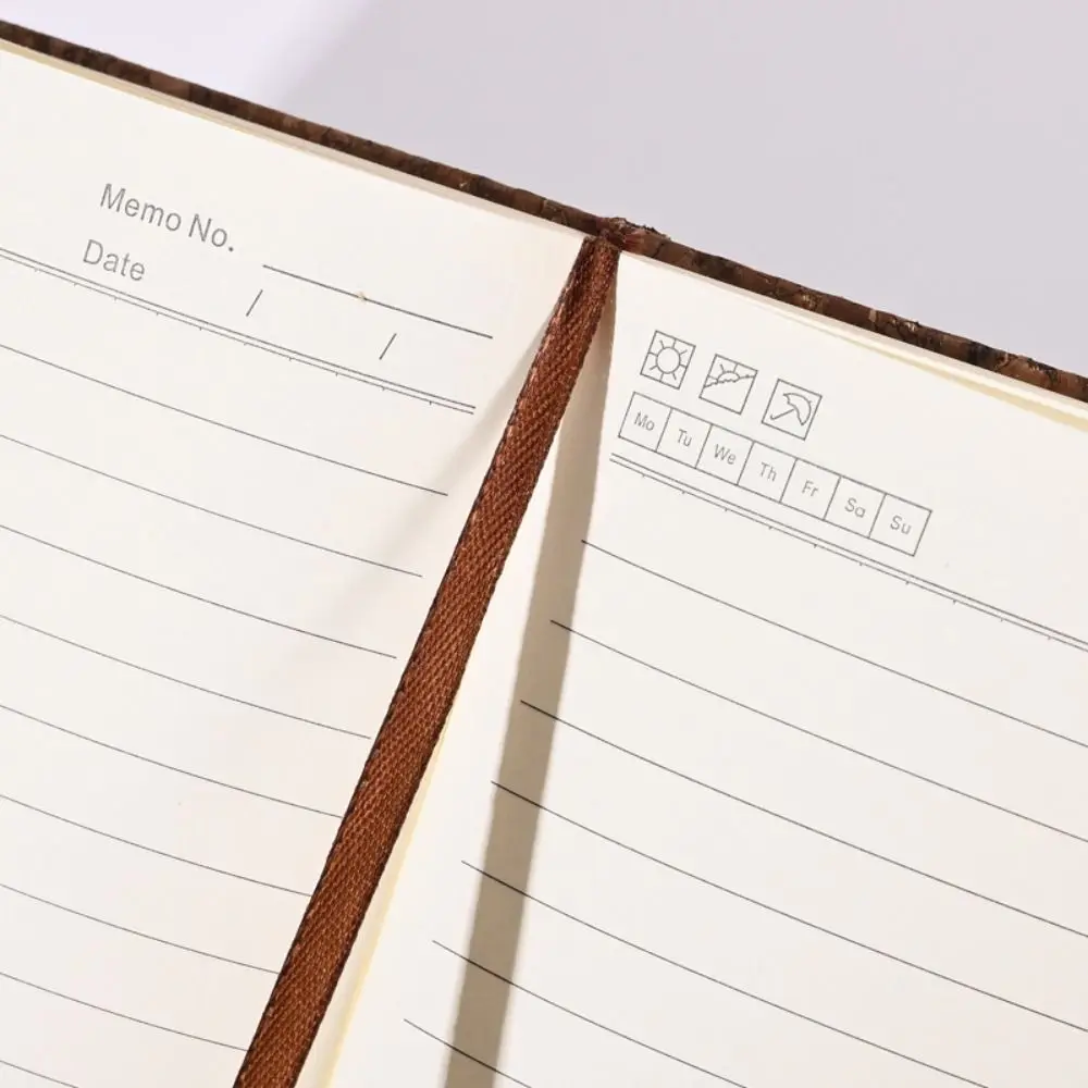 Cuaderno portátil A5 de 96 hojas para hacer lista, papelería, cuaderno Retro, diario, suministros escolares, libro de notas para estudiantes