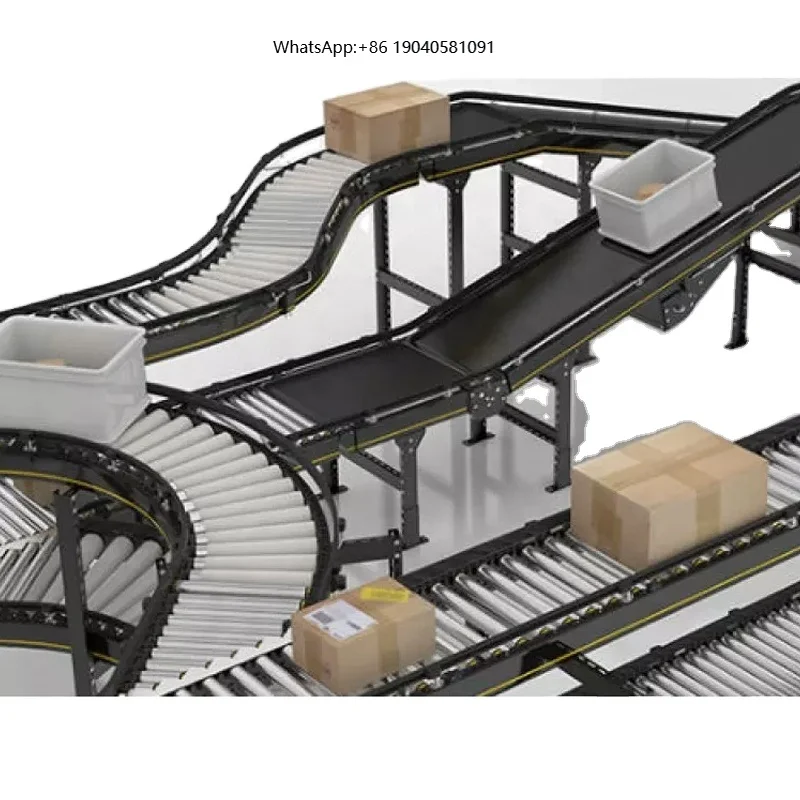 High Efficient Swivel Wheel Sorter Logistic Intelligent High-speed Sorting Machine