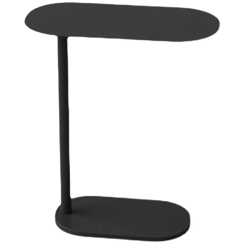 

Simple light luxury single table milk tea shop commercial indoor and outdoor wrought iron oval dining table household small apar