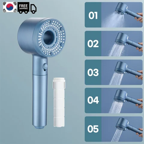 [국내배송] 인핸드필터기샤워헤드 샤워헤드 필터샤워기 교체 수압