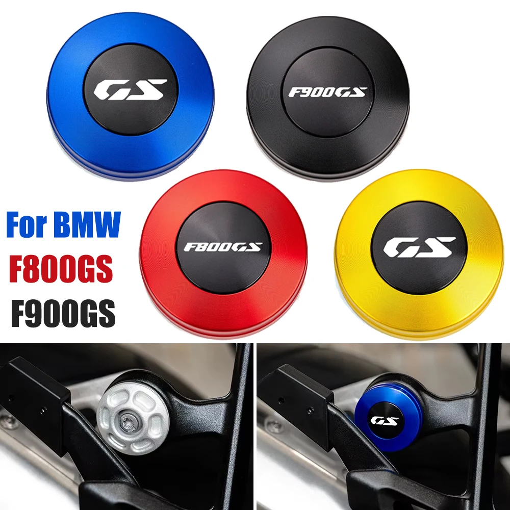 

For BMW F800GS F900GS ADVENTURE 2024 2025 F800 F900 GS ADV Motorcycle Accessories CNC Exhaust Support Screw Cover Cap