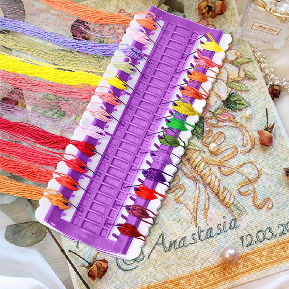 50-Position Embroidery Thread Organizer Embroidery Thread Storage Rack Organizer