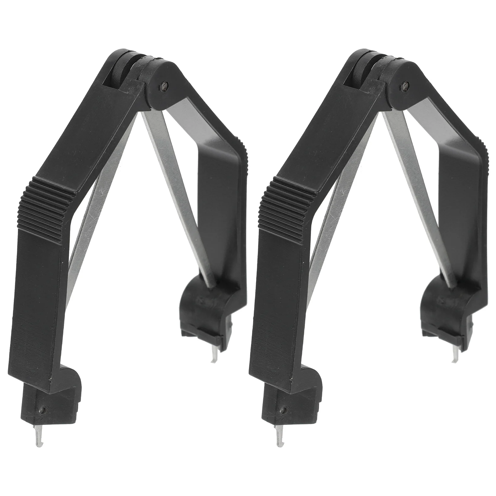 

2pcs Anti-Static Ic Puller Plcc Removal Tool Chip Extractor Spring Assisted Durable Metal Body Insulating Enclosure For Ic