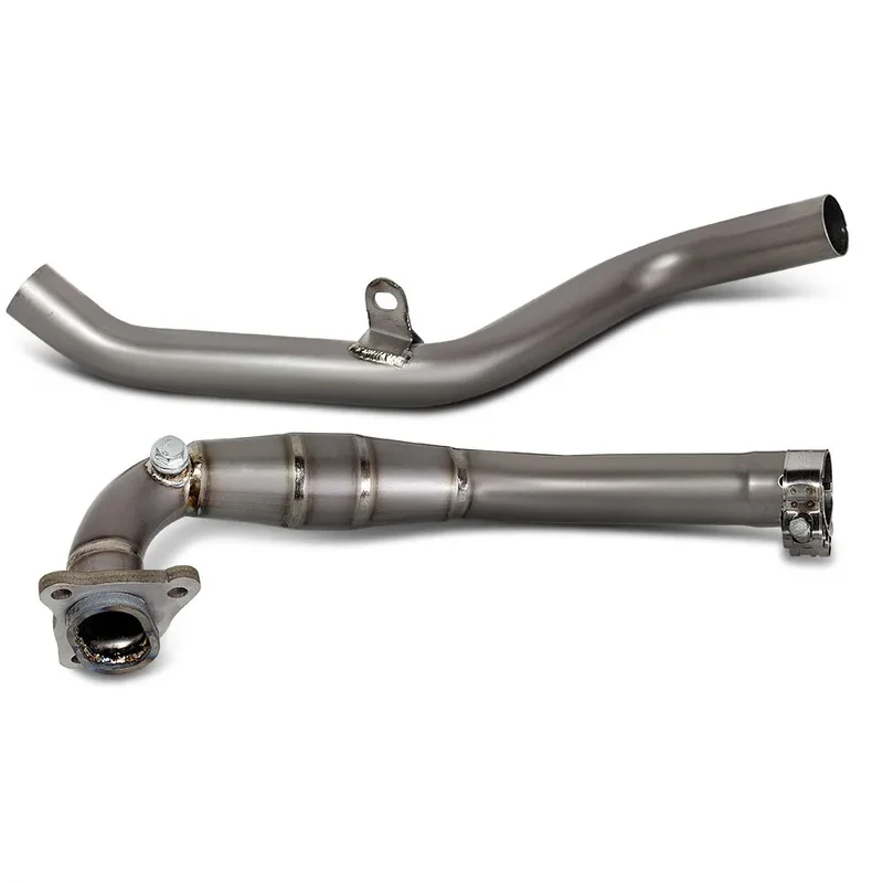 High Quality Titanium Alloy Exhaust Front Mid Link Pipe For Honda X-ADV750