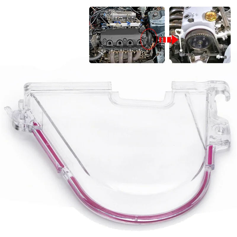 

5X For HONDA CIVIC 96-00 EK EG D15 D16 Engine Clear Cam Gear Timing Belt Cover Turbo Cam Pulley