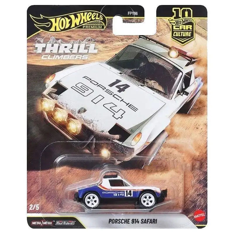 New Hot Wheels Premium Thrill Climbers FPY86 Subaru Porsche Lancer