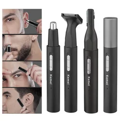 Kemei Pen Nose Hair Trimmer For Men & Women Electric Trimer For Beard,Facial ,Eyebrow Brow,Ear, Neckline,Bikini Lines