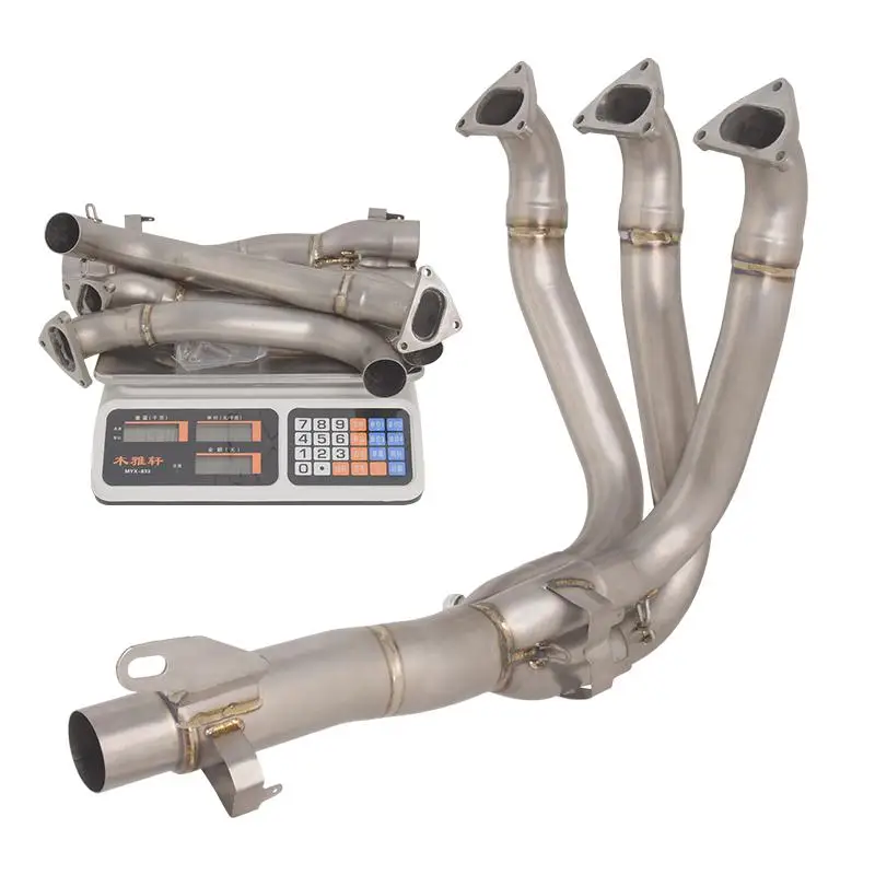 

Надевается для Triump Speed Triple 1200RS 2021-2025 1200RR 2022-2025 выхлопная система мотоцикла, передняя труба, разъем из титанового сплава