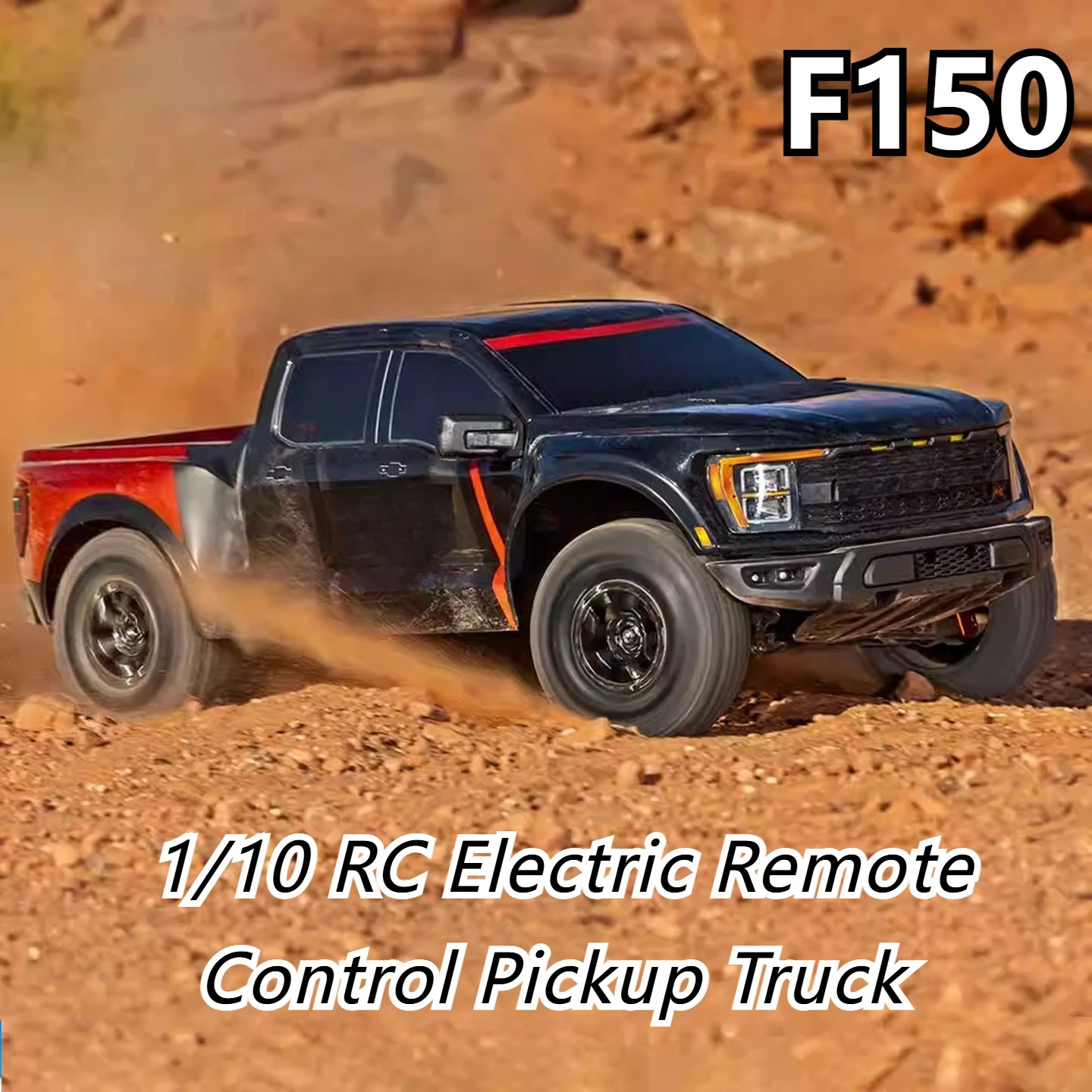 

F150 1/10 RC Электрический пикап с дистанционным управлением Модернизированная версия Амортизатор 4WD Бесщеточный двигатель Игрушечный автомобиль с дистанционным управлением