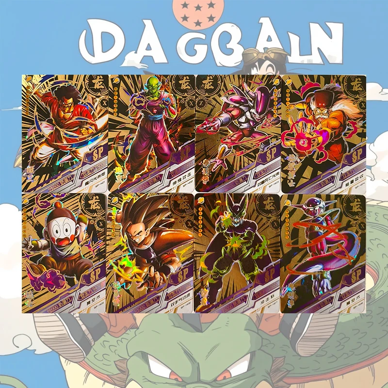 Anime Dragon Ball SP UR CP SSR Set of Cards Son Goku Trunks Vegeta Iv Frieza Majin Buu Broli Piccolo Burdock Collectible Cards
