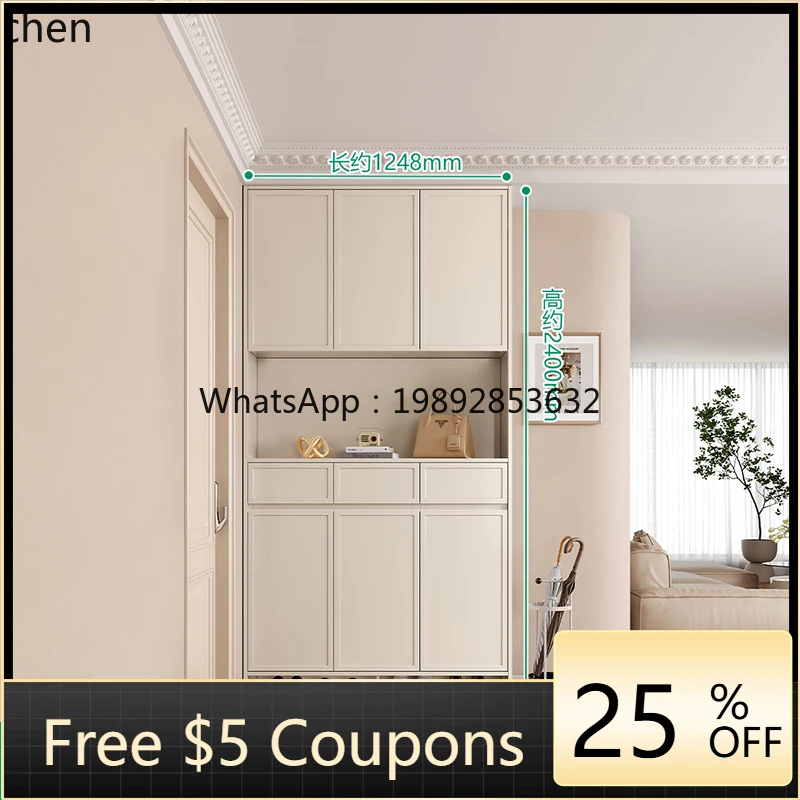 AB  new shoe cabinet large-capacity multi-layer oversized entrance entrance cabinet at home door