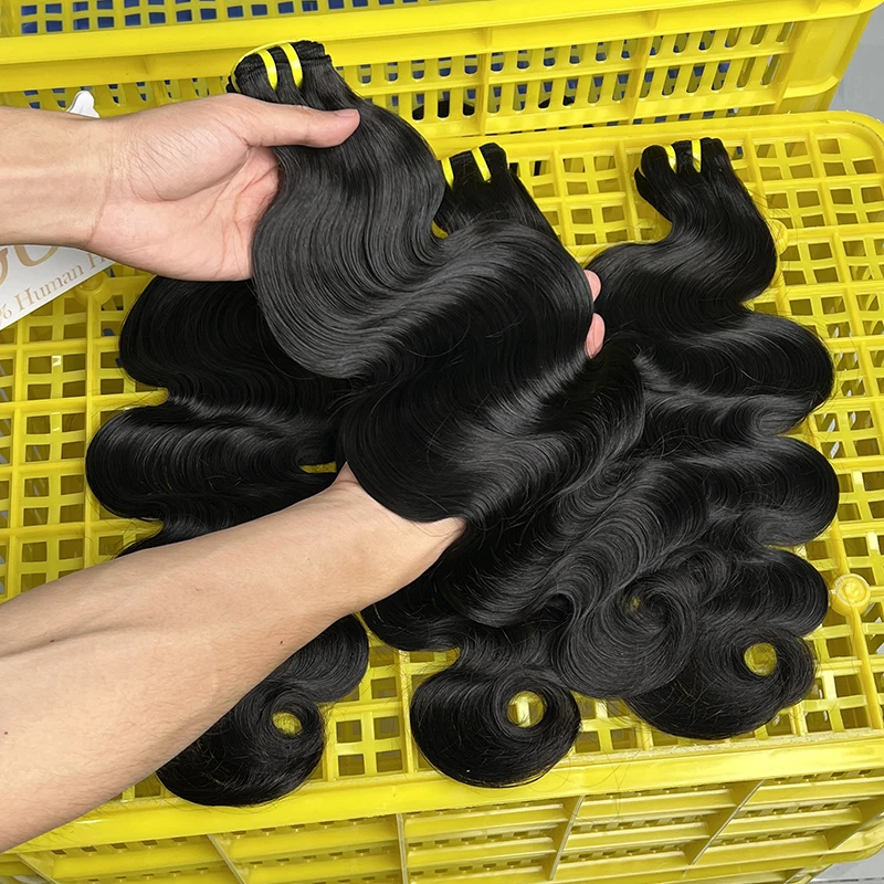 

Наборы волос Body Wave, 100% натуральные вьетнамские волосы, необработанные, для наращивания # Натуральные волосы 1B, 1/2/3/4 пучка, необработанные, для наращивания