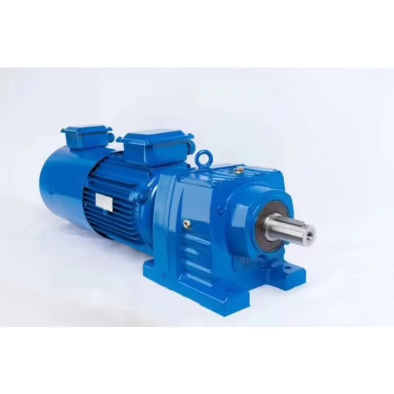 

R Series Helical Geared Motors Gearbox Reducer Drive Power Transmission Dual Shaft Gearbox High Speed Planetary Gearbox
