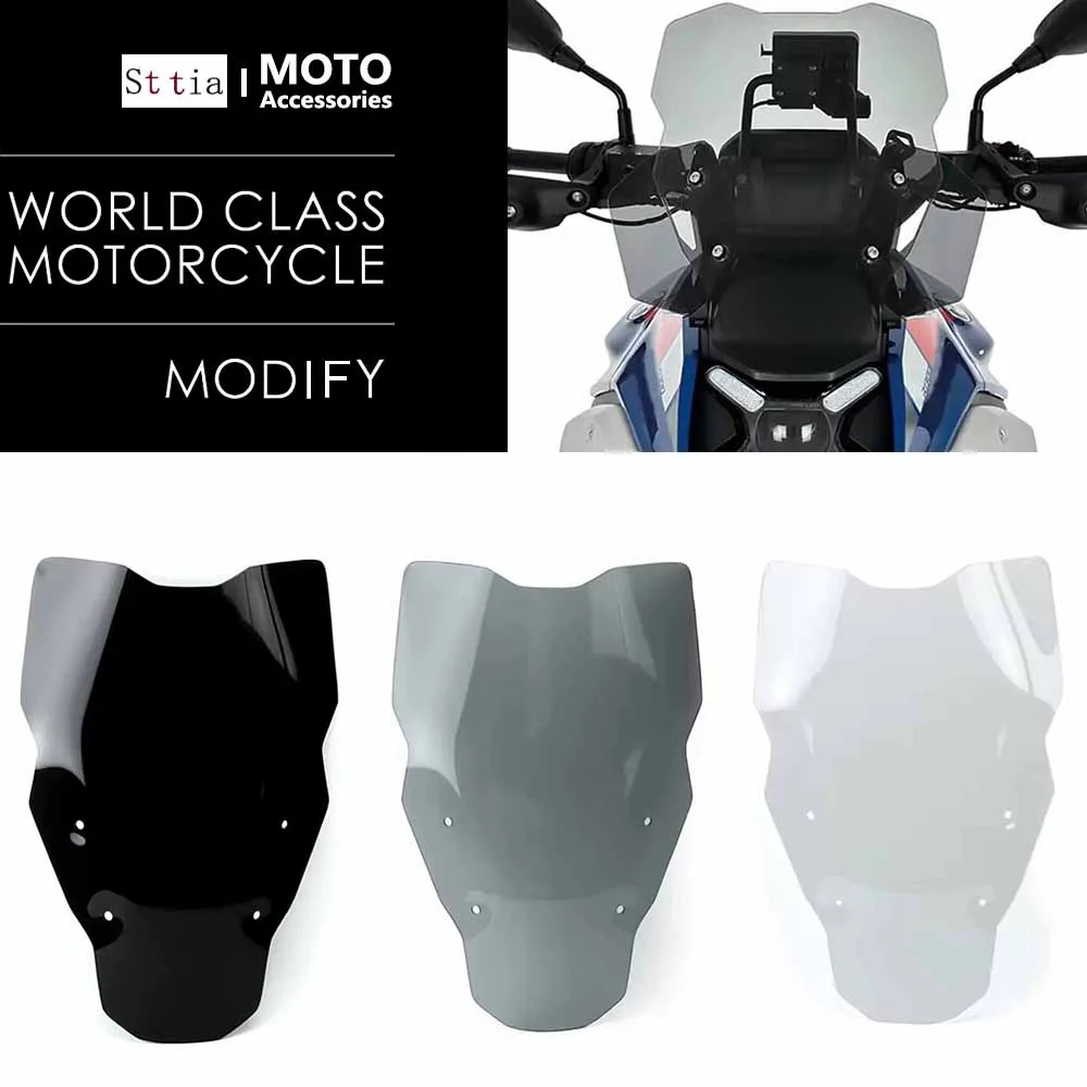 

New Windscreen Fit For BMW R1300GS R 1300GS R1300 GS 2023-2024 Motorcycle Front Spoiler Windshield Wind Deflectors