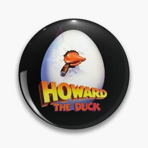 68 Howard The Duck  Soft Button Pin Metal Lover Lapel Pin Decor Hat Brooch Collar Badge Cute Fashion Cartoon Jewelry Funny Women