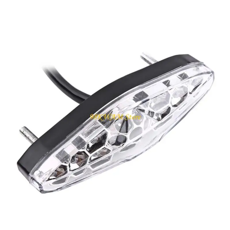 

68UF Motorcycle LED Brake Stop Tail Light Indicators Motorbike Rear Brake Lamp