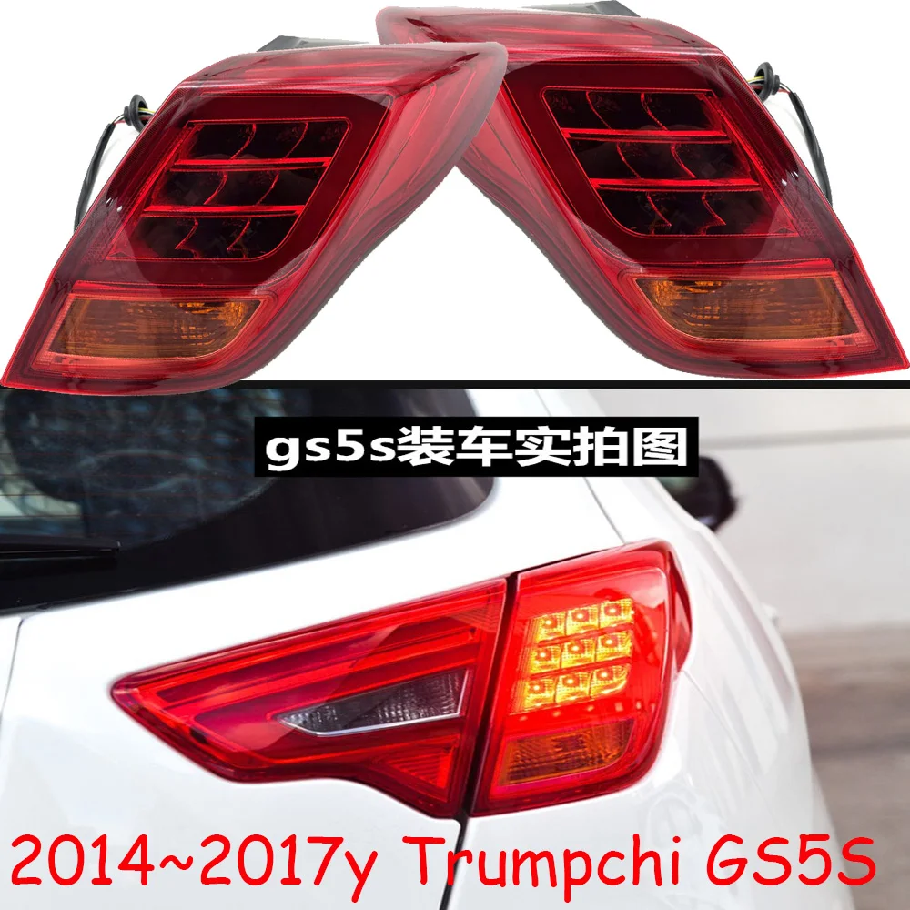 

1pcs car accessories bumper GS5S tail light Trumpchi GS5 taillight Taillamp 2014~2017y for Trumpchi GS5 fog lamp