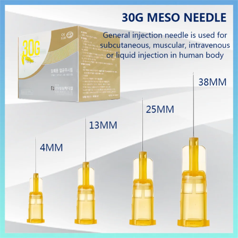 

Micro Plastic Tattoo Needles Quality Disposable 18G,30G,25G,27G,31G,32G,34G Painless Small Needle Sterile Injector Tool Parts