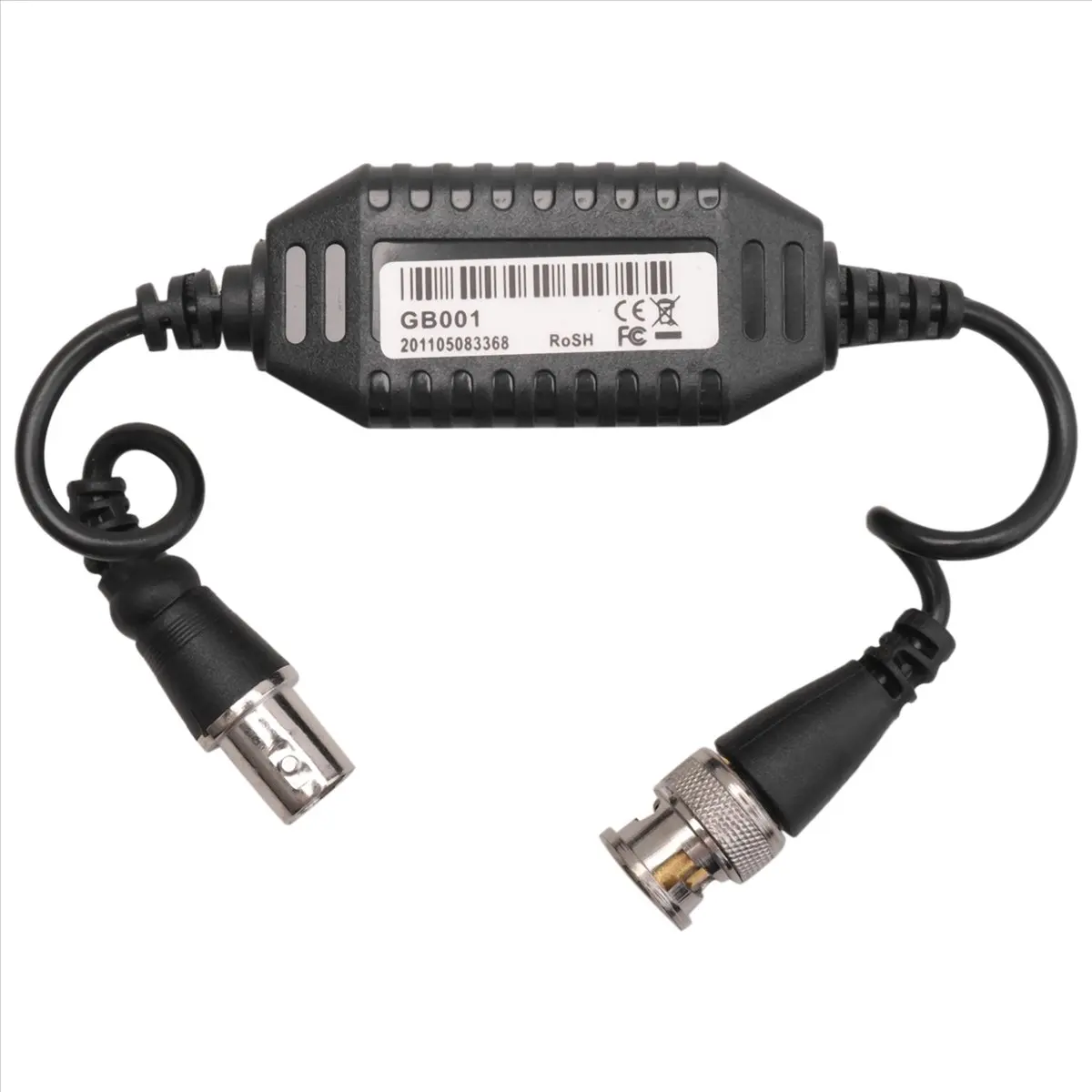 CANING- Coaxial Video Ground Loop Isolator Balun BNC Male to Female for CCTV Camera