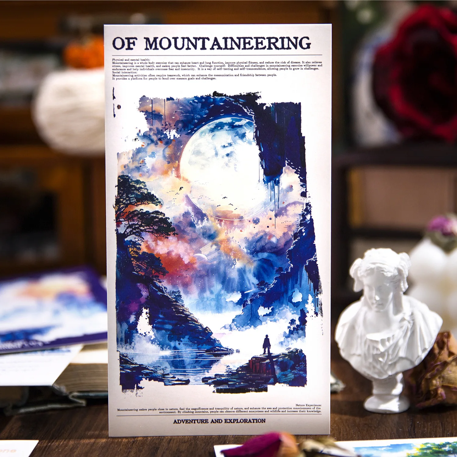 20pcs/ Memo Pads Material Paper  Fantasia  Junk Journal Scrapbooking Cards Retro Background Decoration Paper