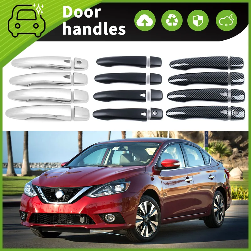 Suitable for Nissan Sentra B17 door bowl handle and door handle scratch modification for 13-19 models