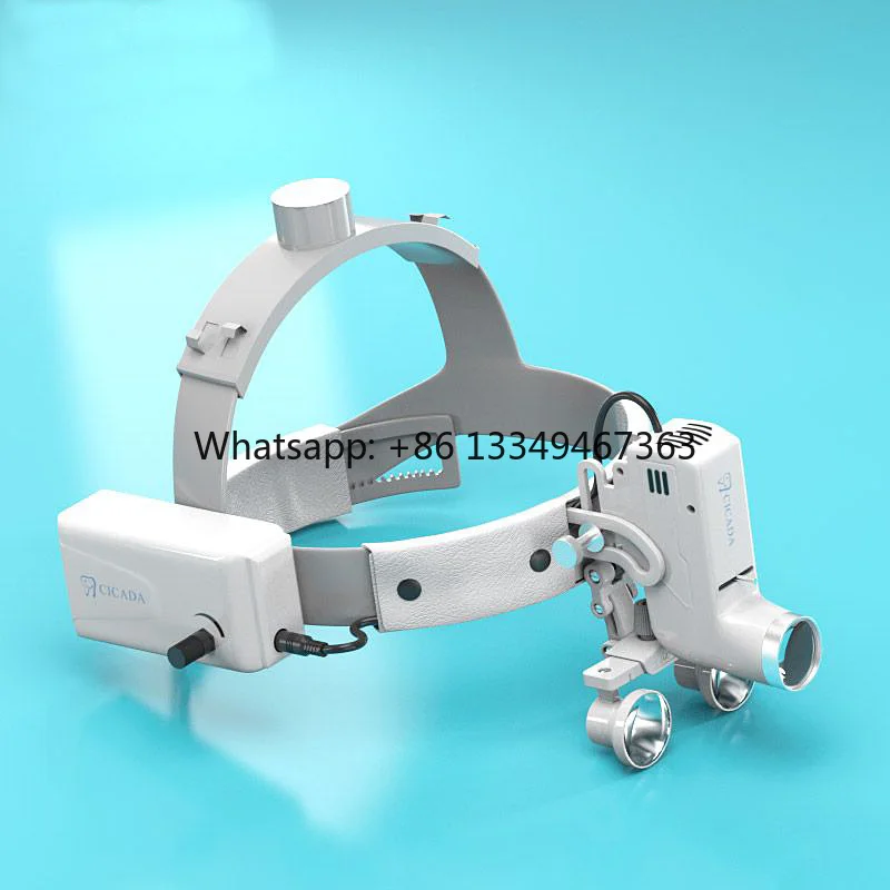 

Manufacturer Head-Mounted 5W LED Headlight Medical Otology Surgical Use 2.5x 3.5 Magnification Operation Lighting Fast Shipping
