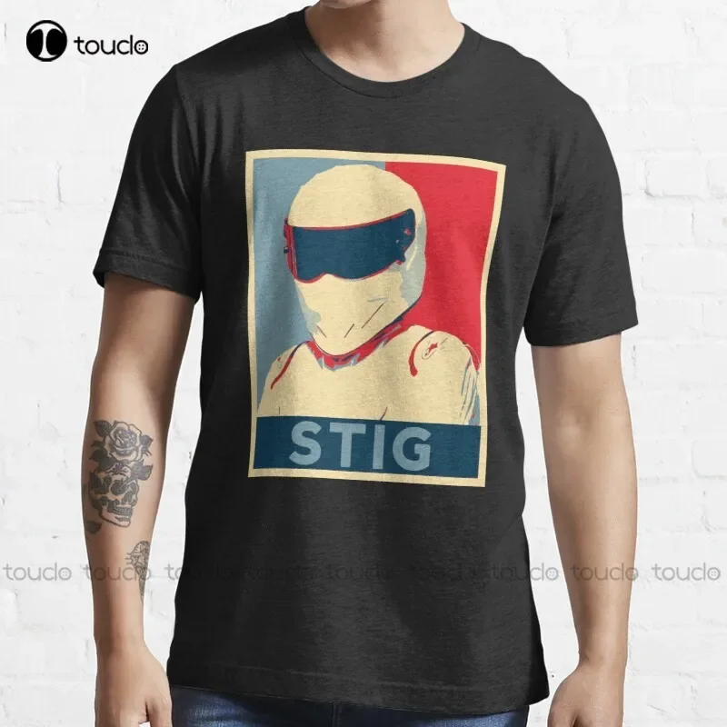 New Stig The Tame Racing Driver T-Shirt Cotton Tee Shirt S-5Xl Unisex shirts men
