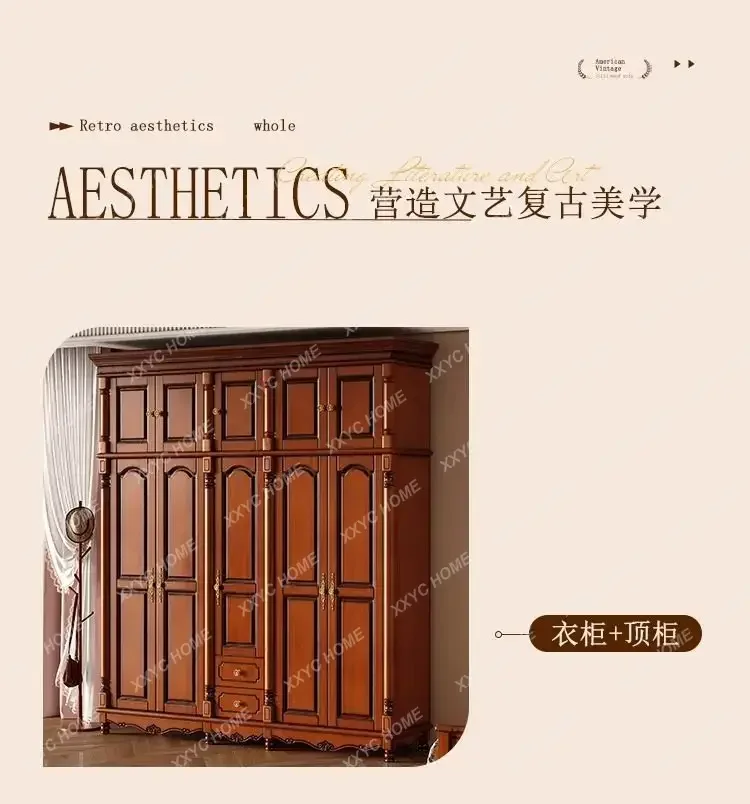 M178 Simple Hallway Brown Wardrobe Luxury Adjustable Weird Cheap Wardrobe Dressers Clothes Bedroom