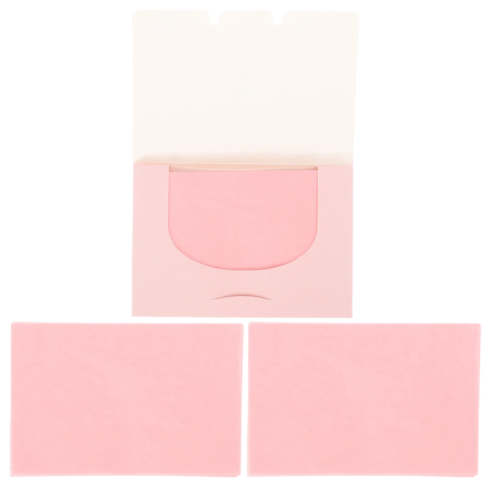 Papel absorvente de óleo, Folhas absorventes de óleo para pele oleosa, Remover óleo, 300 pcs