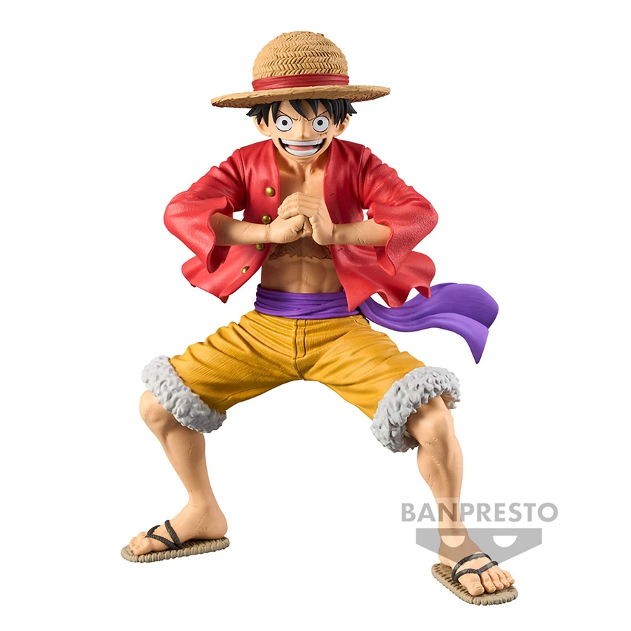 Banpresto One Piece Anime Figurines Grandista Monkey D. Luffy PVC Action Figures Figurals Brinquedos Collectible Model Toys