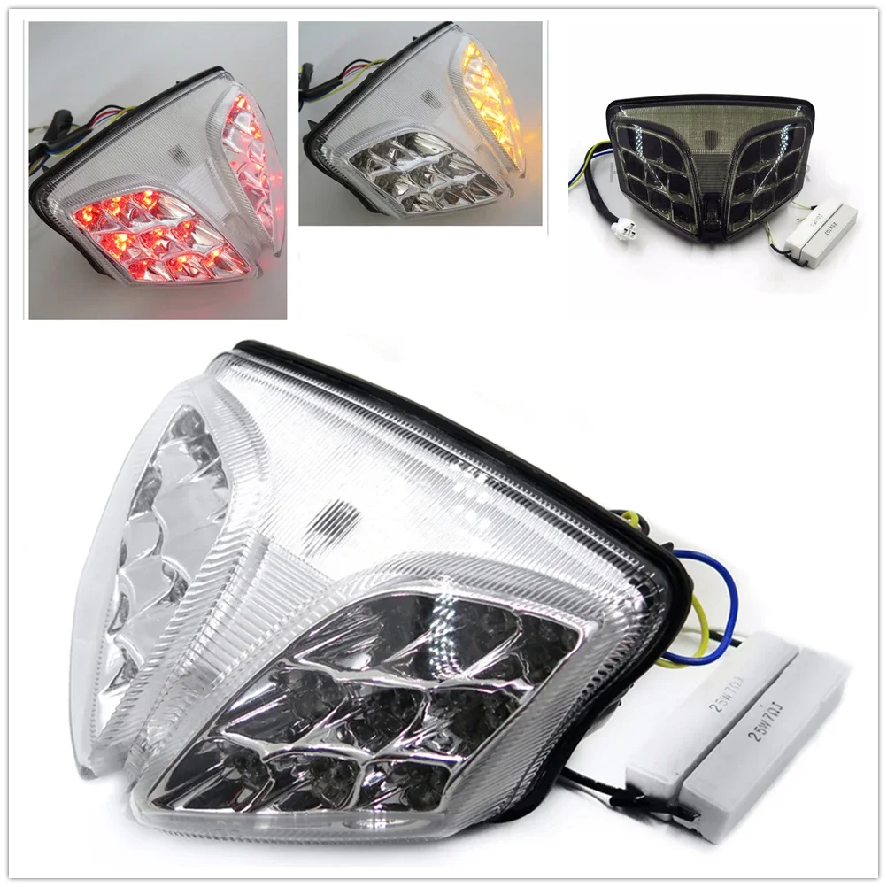 Clear Lens LED Rear Combination Lamp For 08-13 Suzuki GSXR 600 /750/1000 2008-2013 W/Turn Signal Motorcycle Accessories