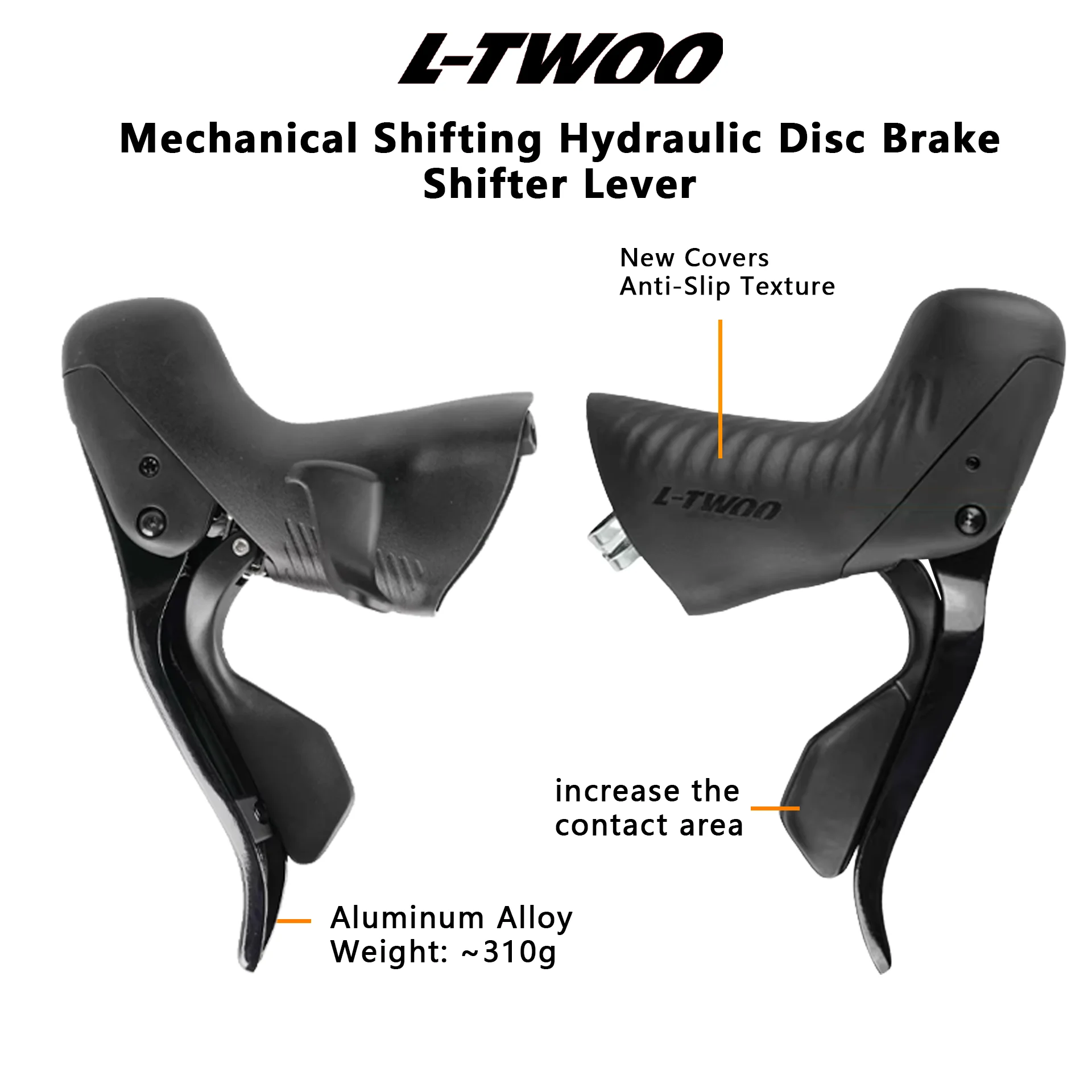 LTWOO RX Disc 2x12 Hydraulic Disc Brake Road Bike Groupset 2x12 Speed ZRACE Crankset Cassette Chain Rotor 24S Bicycle Components - view 2