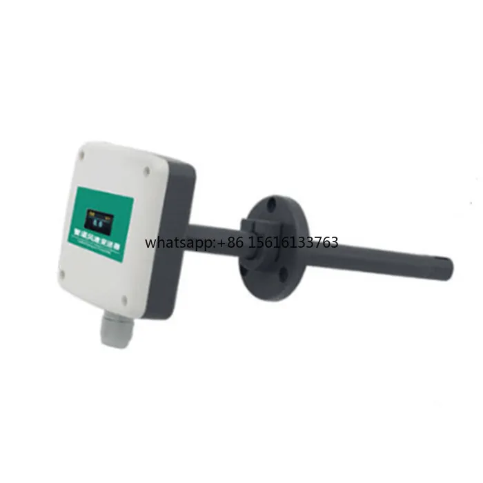 

Air Flow Sensor Velocity Transmitter Air Flow Velocity Meter Duct Wind Speed Sensor