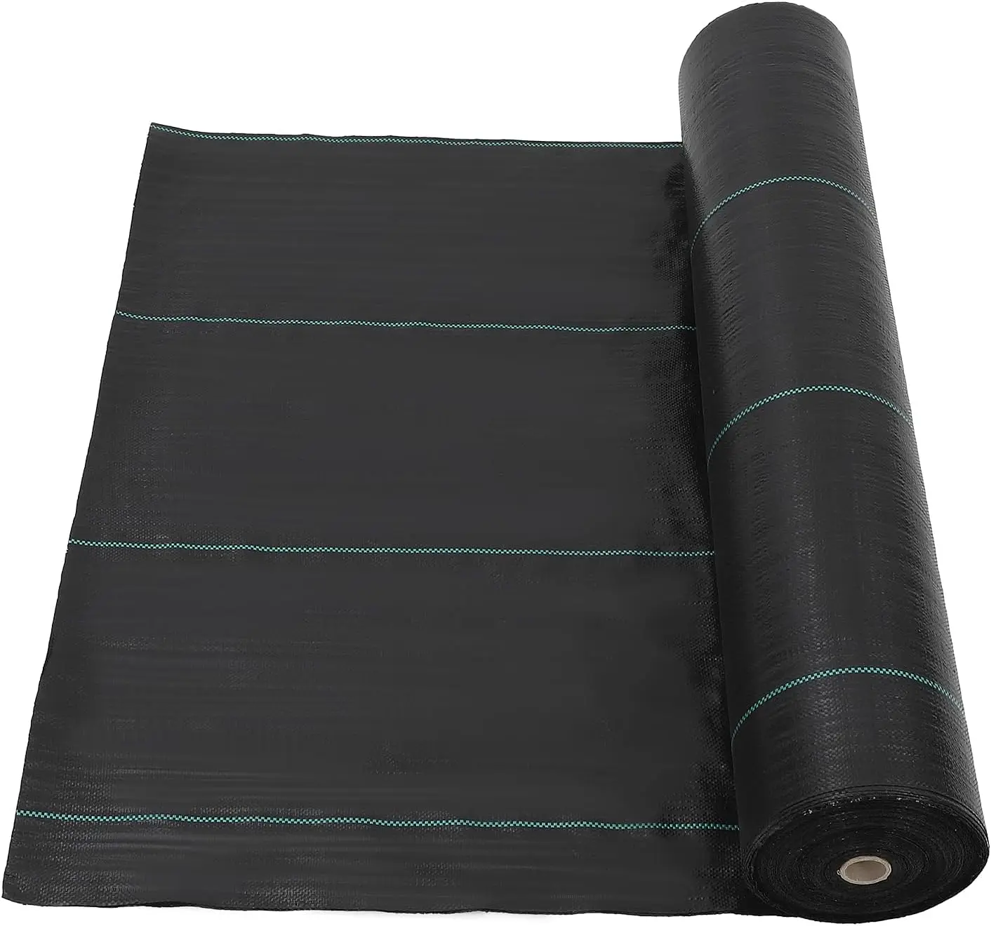

6ft x 300ft Premium Weed Barrier Landscape , 3.2oz Heavy Duty, Weed Control , High Permeability, Good for Flower Bed