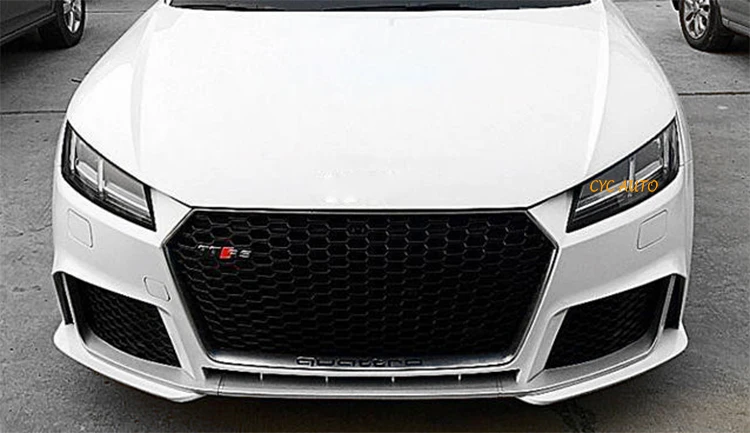 TT Mk3 TTRS решетка сотовый передний лицевой бампер гриль для Audi TT FV Body Kit 2015 2018 2019 2020