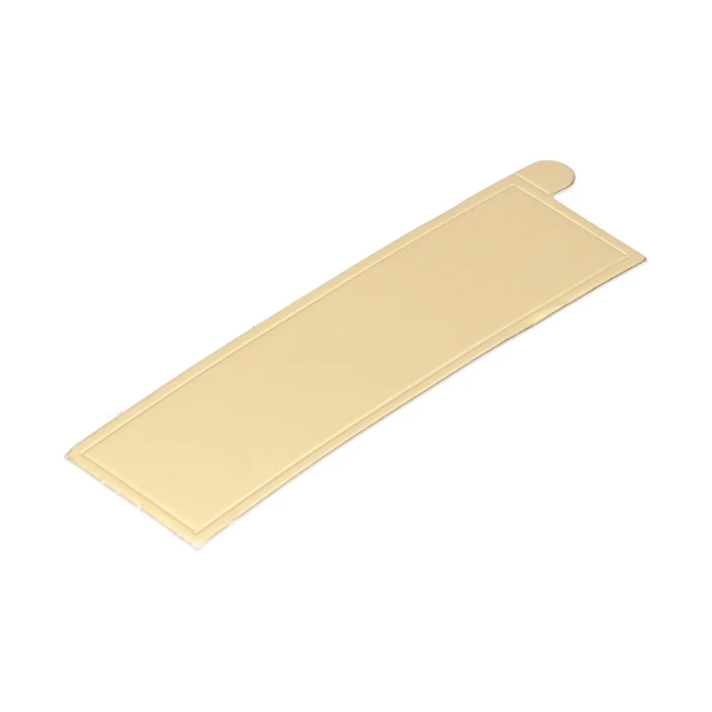 100pcs Mini Rectangle Mousse Cake Boards Food-Grade Cardboard Dessert Display Tray Coasters Handle Cupcake Base Bakery Catering view 2