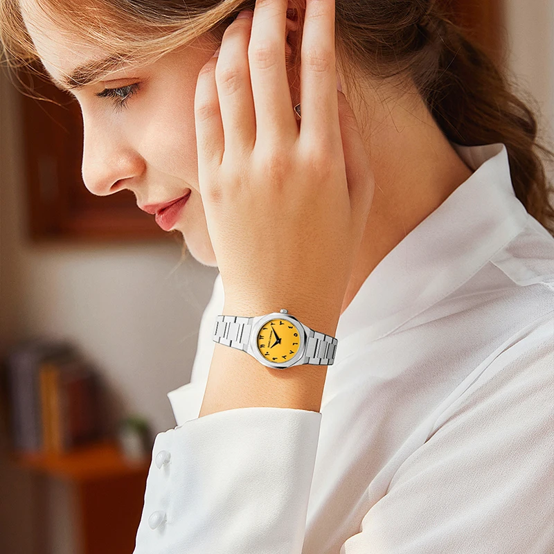 Daniel Gorman Luxury Quartz Watch 50M Waterproof Stainless Steel Casual Anniversary Wristwatch Happiness Gift 2026