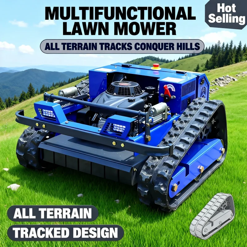 

Customized Professional Grade Agricultural Lawn Mower - CE EPA Approved Wholesale Remote Control Crawler Model