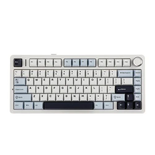 EPOMAKER x AULA F75 75% ANSI junta de intercambio en caliente Bluetooth 5,0/2,4G teclado mecánico inalámbrico/con cable teclas PBT para Mac/Win