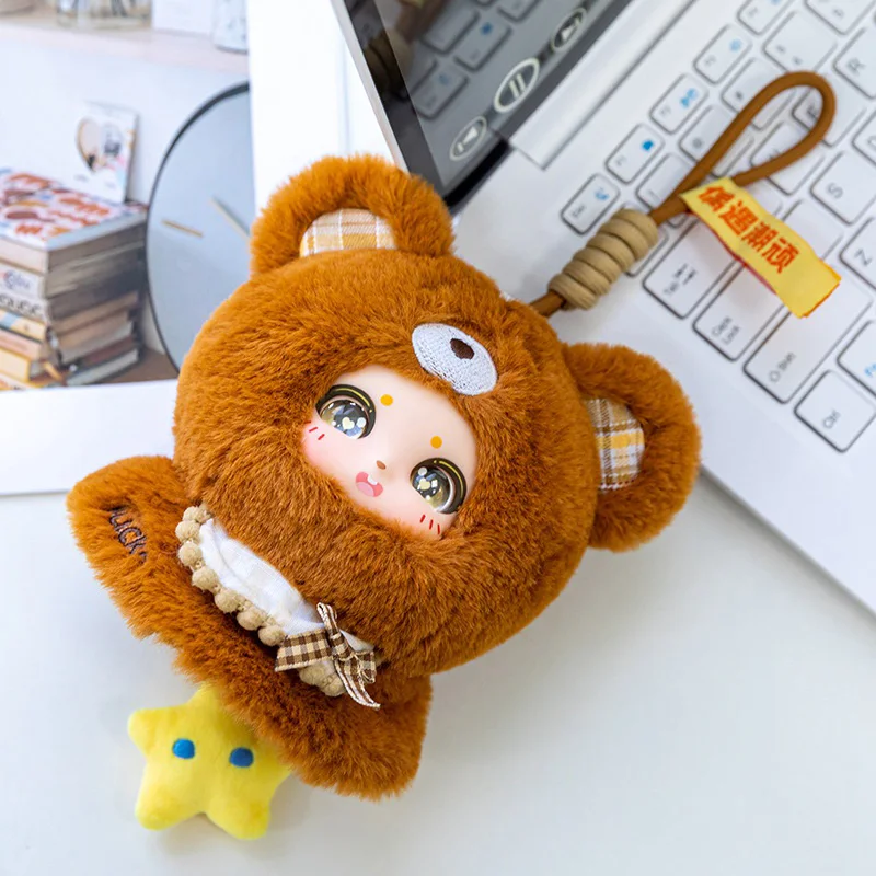 11ซม./4.33in Sunny Sweetheart Seriesตุ๊กตาไวนิลตุ๊กตาPlushของเล่นกระเป๋าเป้สะพายหลังจี้ตุ๊กตาPlushของเล่นการ์ตูนอะนิเมะของขวัญเด็ก,เพื่อน