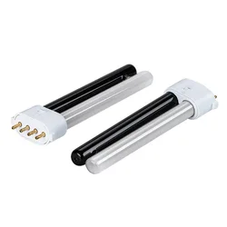 2G11 18W 365nm UVA Mosquito Killer Lamp Tube UV Light T6 Tubes for Silent Insect Control Ultraviolet Fly Trap Insect Nail Dryer