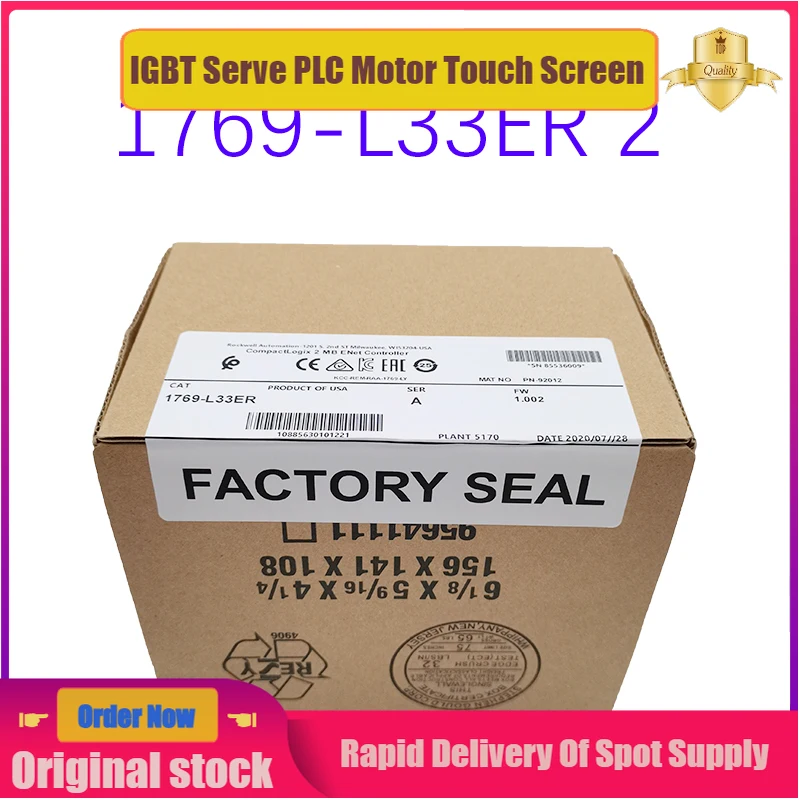 

New Original 1769-L33ER PLC Compact Logix 5370 L3 Controller