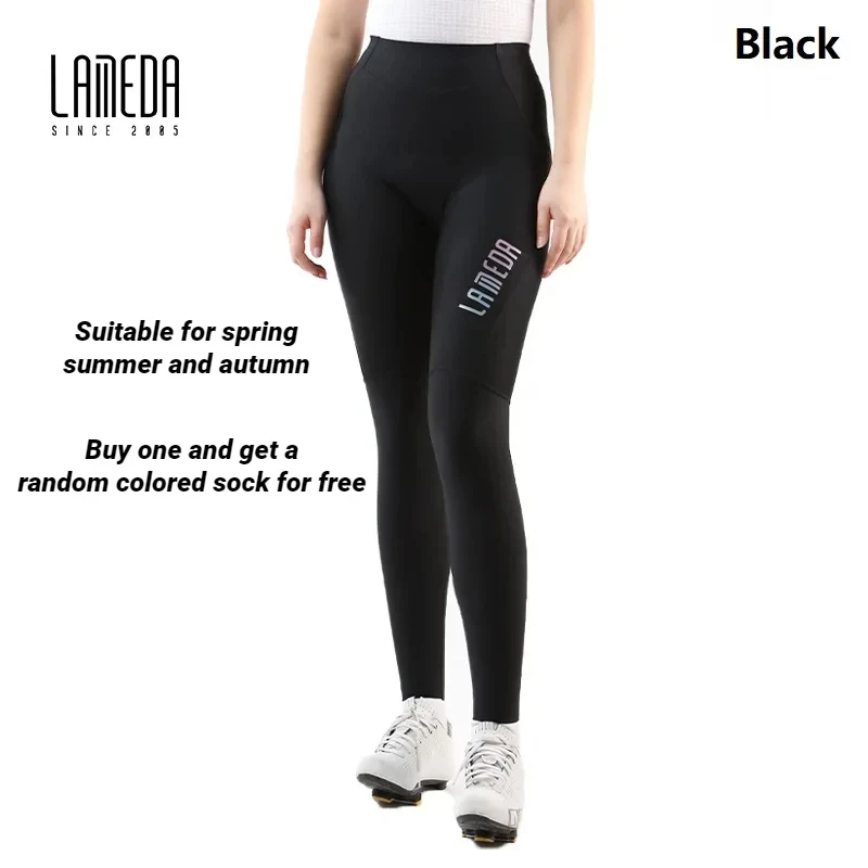 Lameda Long Pants With Pad Womens Cycling Pants Breathable Cycling Clothes For Women Anti-slip Bicycle Clothing