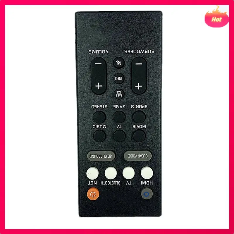 AYHF 5X Fernbedienung ABS Lautsprecher Ersatzfernbedienung für Yamaha YAS-209 YAS-109 Lautsprecher